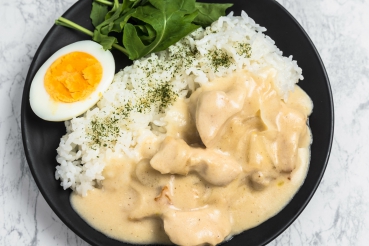 Seelachsragout