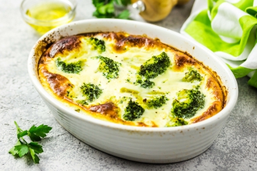Seebarsch-Nudel-Auflauf mit Mozzarella