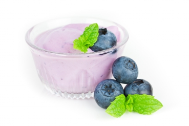 Cremiger Heidelbeerjoghurt