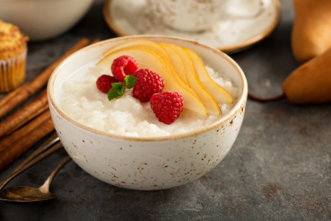 Früchte-Milchreis