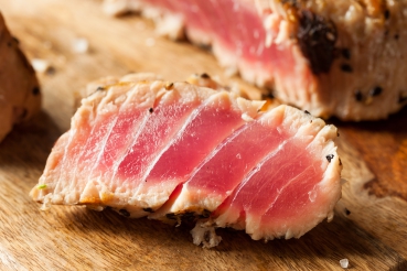Gebackene Rotbarbenfilets