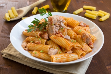 Pasta mit  fruchtiger Thunfischsauce