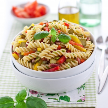 Nudel-Paprika-Salat
