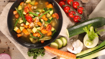 Französische Gemüsesuppe