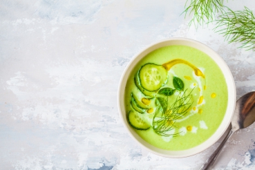 Avocado-Gurken-Kaltschale