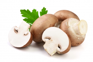 Frische Champignons