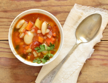 Minestrone auf eigene Art