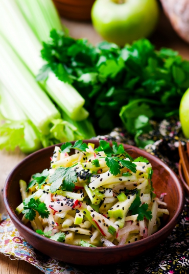 Apfel-Sellerie-Salat