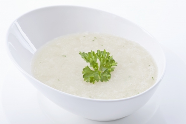 Kohlrabi-Joghurt-Suppe