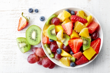 Fruchtsalat mit Protein