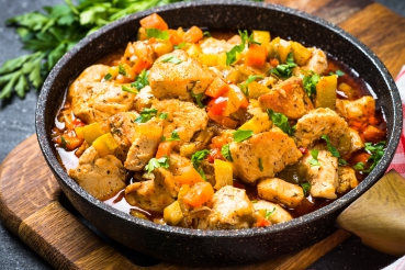 Hähnchen-Topinambur-Ragout