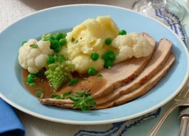 Marinierter Putenschnitzel-Braten