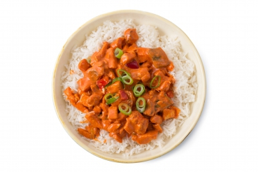 Hähnchen-Kokos-Geschnetzeltes Hawaii