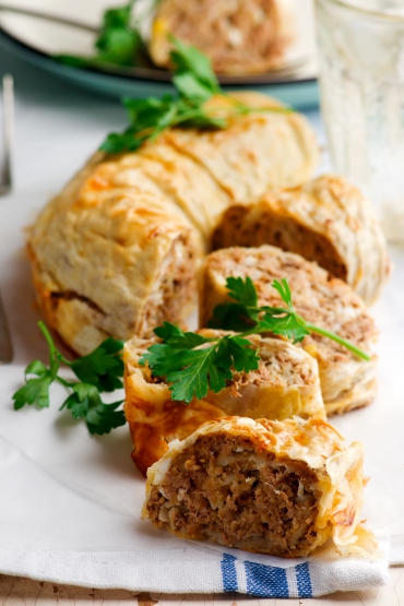 Fleischstrudel