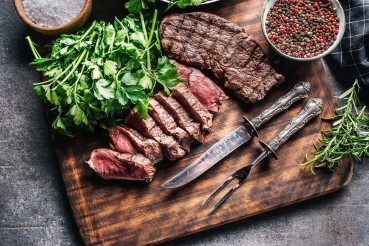 Gekräutertes Rindersteak