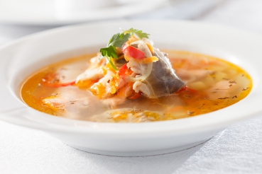 Südländische Fischsuppe
