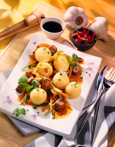 Asiatisches Putengulasch