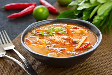 Thai-Hühner-Suppe