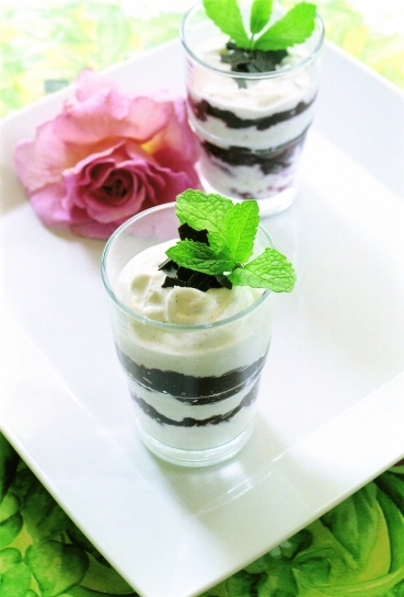 Vanillequark à la Schwarzwälder Kirsch