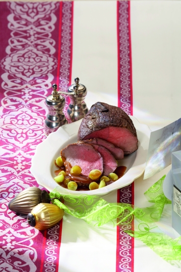 Weihnachtlicher Rinderbraten