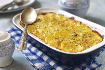 Kartoffel-Sellerie-Gratin