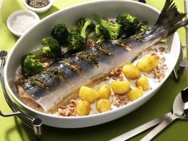 Lachs aus dem Ofen
