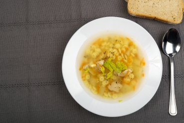 Eierblumen-Suppe