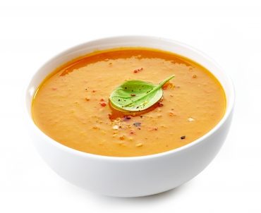 Möhren-Kürbis-Suppe