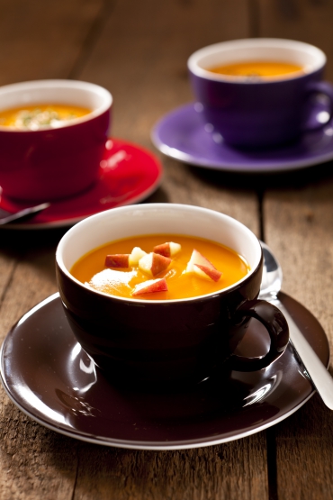 Apfel-Kürbis-Suppe