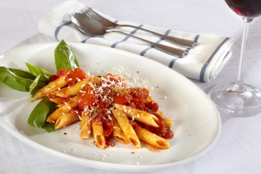 Tortiglioni mit Tomatensauce