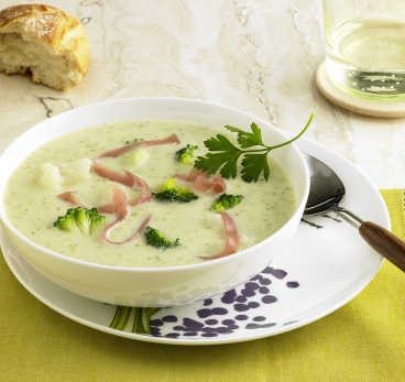 Blumenkohl-Brokkoli-Suppe