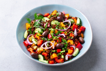 Bohnen-Paprika-Salat