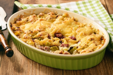 Buntes Gemüsegratin