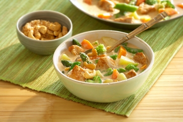 Buntes Spargel-Curry