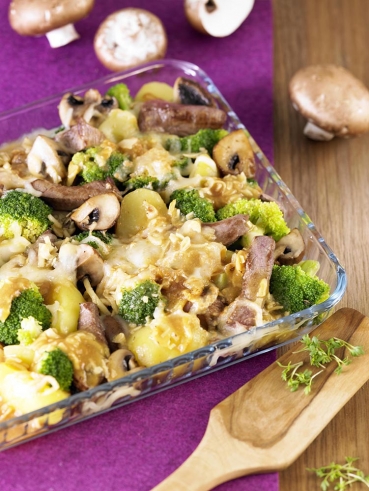 Champignon-Brokkoli-Pfanne