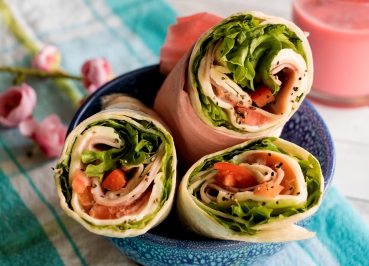 Wraps mit Putenbrust