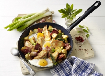 Hähnchen-Kartoffel-Pfanne