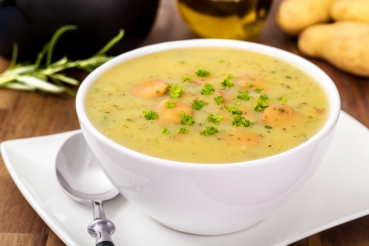 Feine Kartoffelsuppe