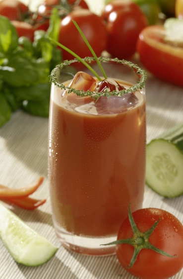 Fitness-Tomaten-Drink