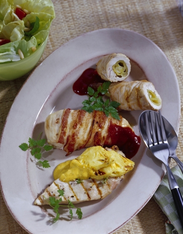 Geflügel vom Grill