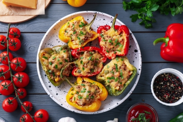 Gefüllte Paprika
