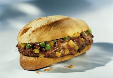 Gefülltes Baguette