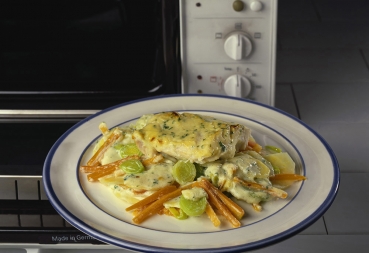 Gratiniertes Fischfilet