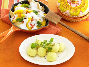 Hähnchen-Mango-Pfanne
