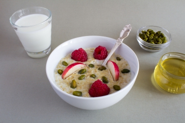Himbeer-Pistazien-Müsli