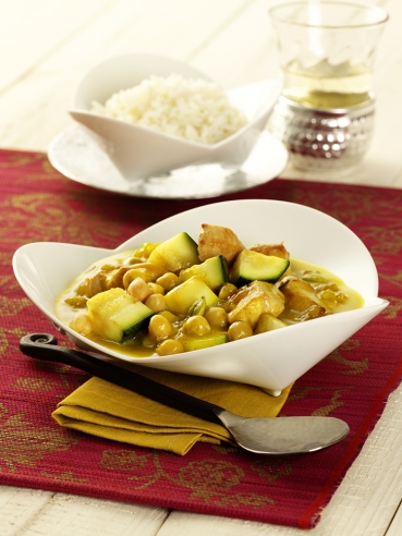 Indisches Putencurry