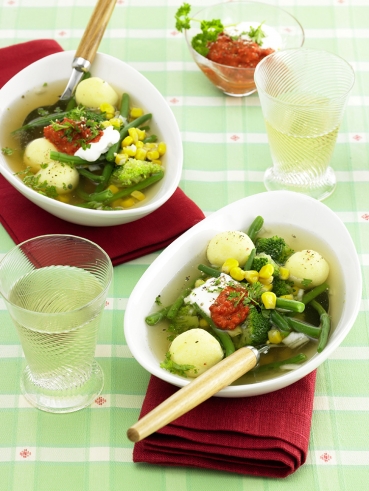 Italienische Gemüsesuppe