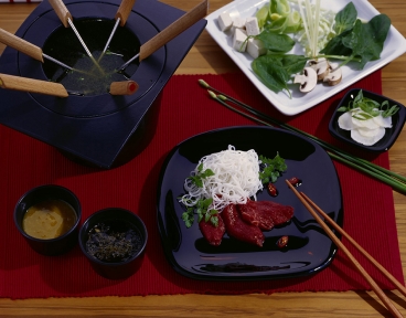 Japanisches Rindfleisch und Gemüse