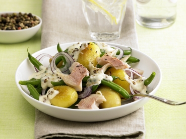 Kartoffel-Bohnen-Salat