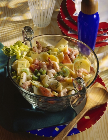 Kartoffel-Krabbensalat